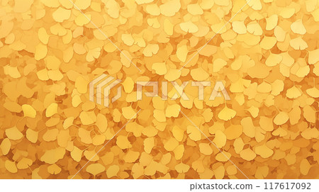 Ginkgo background material 117617092