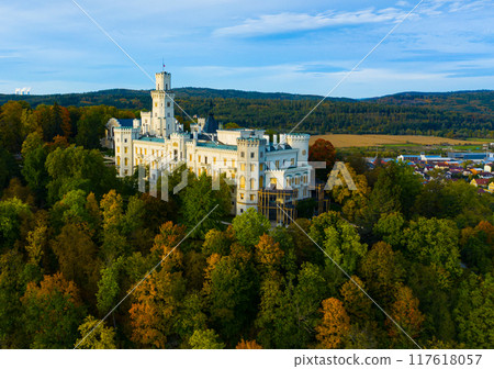Hluboka castle in Hluboka nad Vltavou 117618057