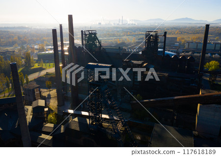 Metallurgical plant in Ostrava Metallurgical plant in Ostrava 117618189