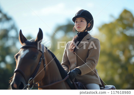 騎馬的婦女 騎馬的婦女 117618980
