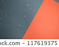 紅色和黑色紙張背景 117619375