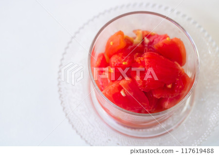 Vinegared Tomatoes 117619488