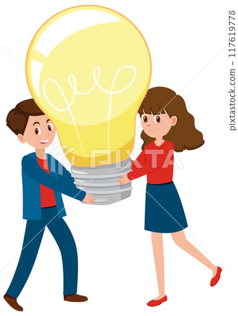 Teamwork and Innovation Concept 117619778