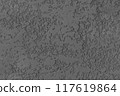 Plaster dark grey wall stucco decoration surface texture background structure grunge backdrop 117619864