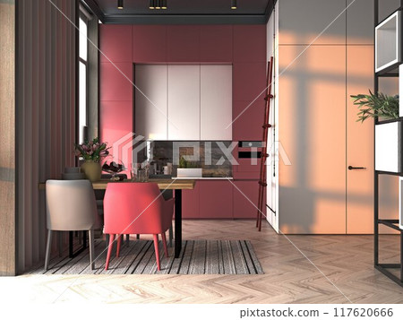 modern living room interior 117620666