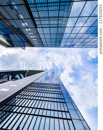 View from Umeda Sky Building in Osaka, Japan 117620852