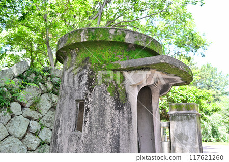 Police box at Toyohashi Park, Yoshida Castle, Mikawa Province, Toyohashi City, Aichi Prefecture Police box at Toyohashi Park, Yoshida Castle, Mikawa Province, Toyohashi City, Aichi Prefecture 117621260