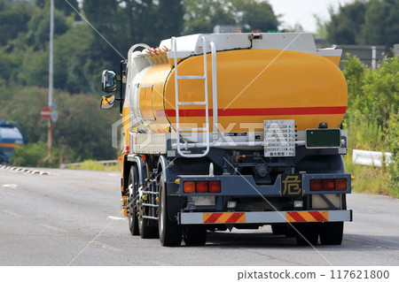 油罐車的形象 油罐車的形象 117621800