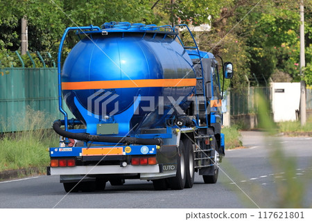 油罐車的形象 117621801