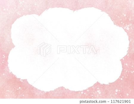 蓬鬆的框架紙紋理背景材質粉紅色 117621901