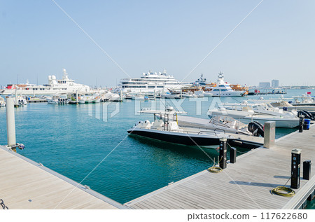 Marine port view Marine port view 117622680