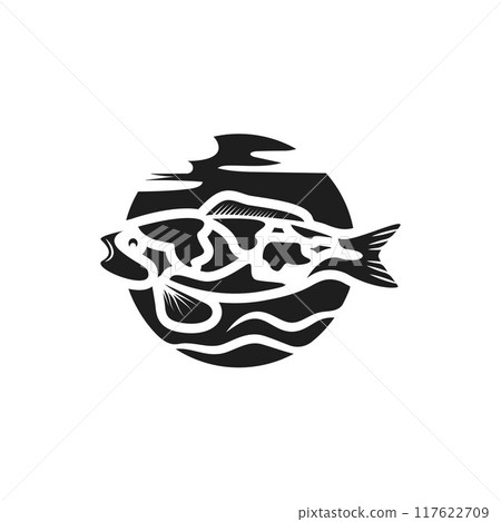 koi fish logo icon vector element design template koi fish logo icon vector element design template 117622709
