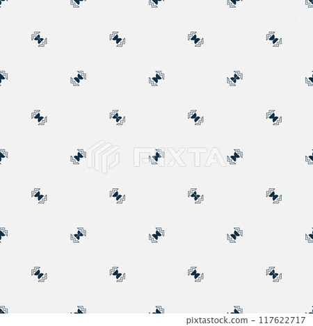 Seamless geometric ornamental vector pattern. Abstract background. Seamless geometric ornamental vector pattern. Abstract background. 117622717