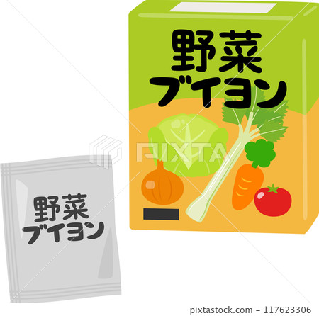 盒裝蔬菜湯 117623306