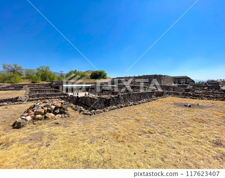 Teotihuacan ruins, Mexico: Palace of the Jaguars Teotihuacan ruins, Mexico: Palace of the Jaguars 117623407