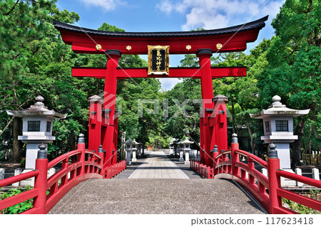 氣比神社的重要文化鳥居 117623418