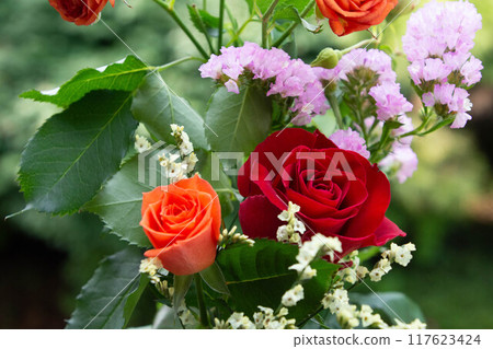 A bouquet of roses 117623424