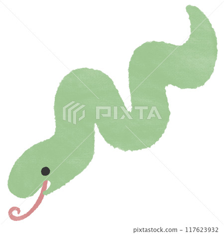 Wiggle 蛇綠(帶紋理) Wiggle 蛇綠(帶紋理) 117623932