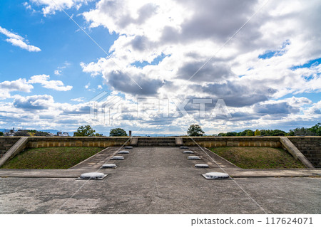 [奈良縣] 擁有動態天空的平城宮第二大極殿 117624071