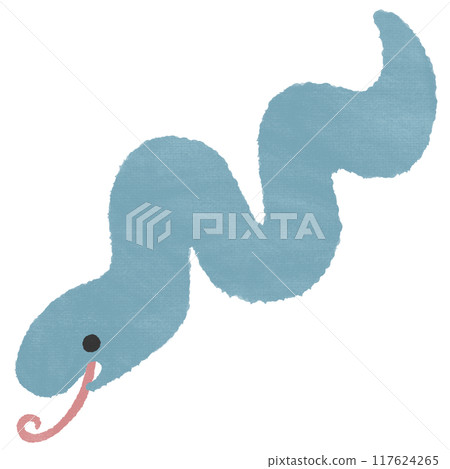 波浪蛇淺藍色(有紋理) 波浪蛇淺藍色(有紋理) 117624265