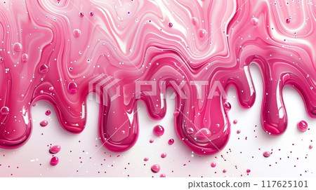 Dripping pink ink 117625101