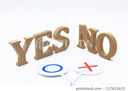 YES/NO (Maru/Batsu) 的形象 YES/NO (Maru/Batsu) 的形象 117625623