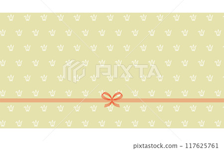 Origami crane pattern bow (flower knot) Mizuhiki (vector background material gift wrapping paper banner) Origami crane pattern bow (flower knot) Mizuhiki (vector background material gift wrapping paper banner) 117625761