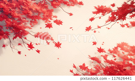 Autumn background material 117626441