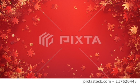 秋天背景材料 117626443