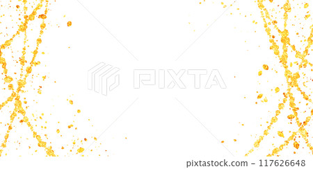 Sparkling gold-style decorative background illustration material 117626648