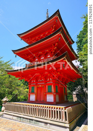 竹生島上的三層寶塔 竹生島上的三層寶塔 117626891