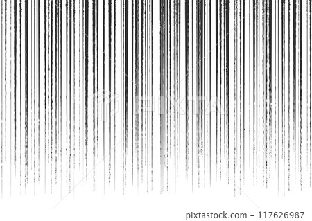 Speed lines vertical lines. Vector fast effect background. Manga and comic motion effect. Abstract halftone stripes like rain. Simple textured streak backdrop. 117626987