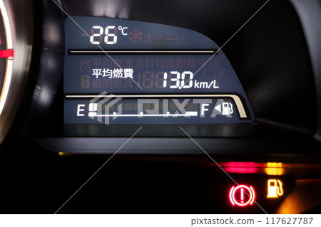 Automobile fuel consumption meter Automobile fuel consumption meter 117627787