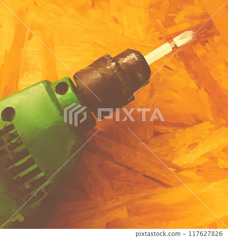electric drill 117627826