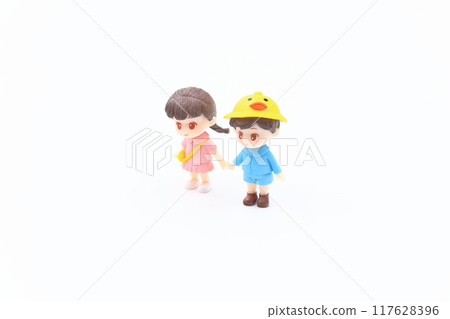 Image of children and kindergarteners 117628396