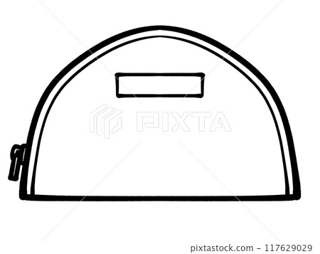 簡單化妝包插畫素材 117629029