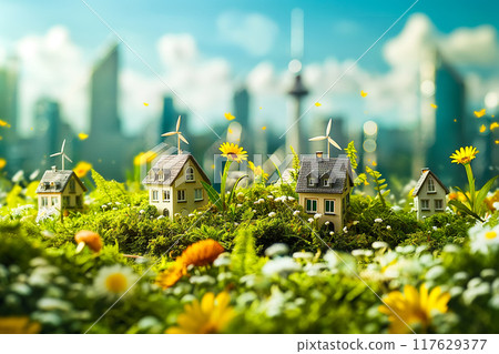 Sustainable living and the harmonious integration of nature within urban environments. 117629377