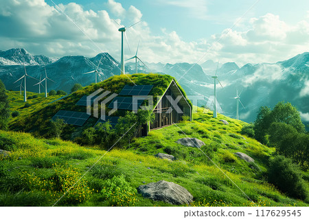 Sustainable living and the harmonious integration of nature within urban environments. Sustainable living and the harmonious integration of nature within urban environments. 117629545