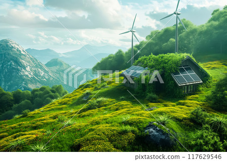 Sustainable living and the harmonious integration of nature within urban environments. Sustainable living and the harmonious integration of nature within urban environments. 117629546
