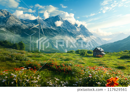 Sustainable living and the harmonious integration of nature within urban environments. 117629561