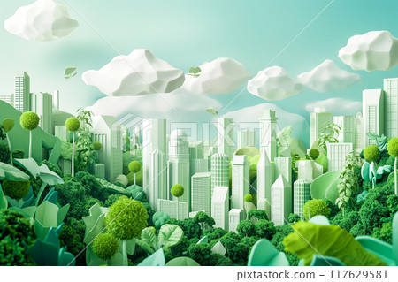 Sustainable living and the harmonious integration of nature within urban environments. 117629581