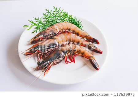 天然頭蝦烏里安虎 117629973