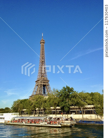 Paris Seine and the Eiffel Tower Paris Seine and the Eiffel Tower 117630403