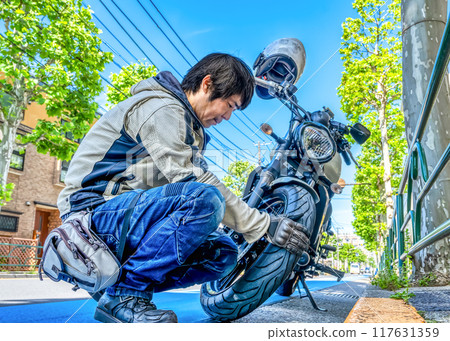 世田谷大型美國自行車巡迴賽-前輪胎確認 117631359