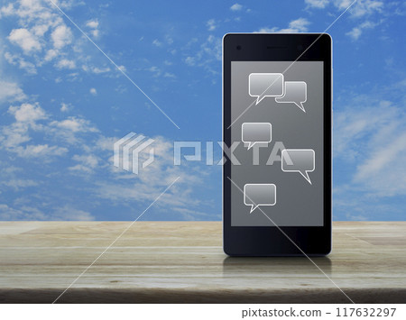 Social online network concept 117632297