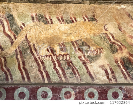 Teotihuacan ruins, Mexico: Palace of the Jaguars 117632864
