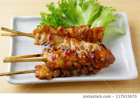 Delicious yakitori 117633670