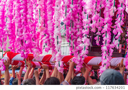 美濃祭：卯建市的花神轎遊行（岐阜縣美濃市） 117634201