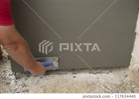 Fiberglass mesh reinforcement Fiberglass mesh reinforcement 117634440
