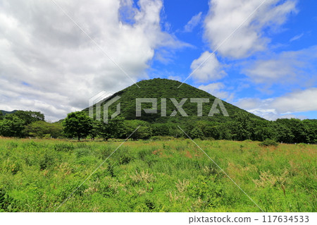 Early summer, Lake Haruna, Mount Haruna, Mount Haruna Fuji, Gunma Early summer, Lake Haruna, Mount Haruna, Mount Haruna Fuji, Gunma 117634533